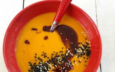 Zupa marchewkowa z imbirem.